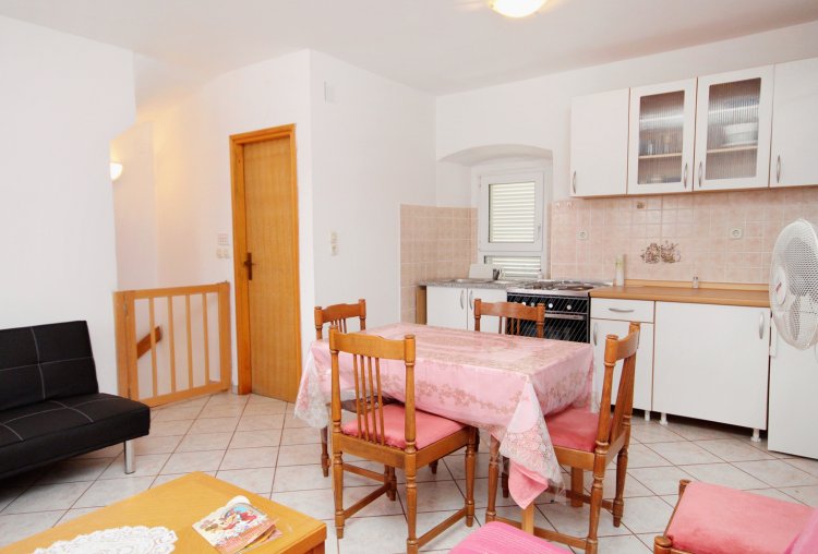 Two bedroom apartment with terrace and sea view Punat, Krk (A-5329-a)