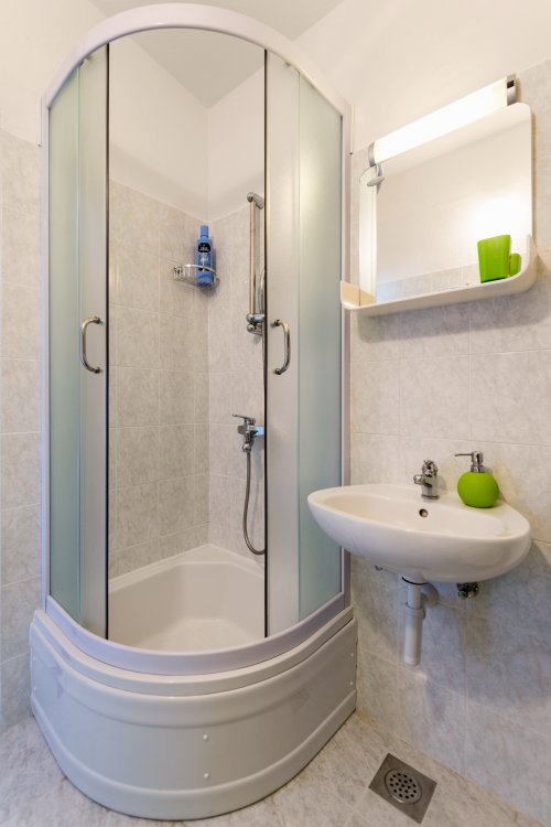 Two bedroom house with terrace and sea view Postira, Brač (K-6052)